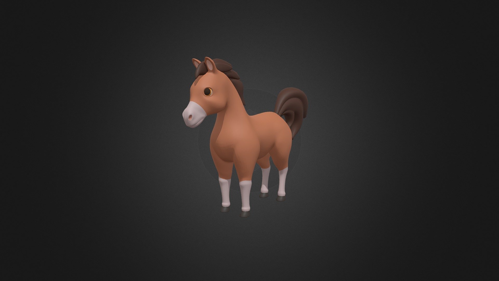 *Description




-3d model of Cartoons Horse Rig.

-This 3D model is best for use in games.

-The model is equipped with all required PBR textures.

-Model is built with great attention to details and realistic proportions with correct geometry.

-Textures are very detailed so it makes this model good enough for close-up.

*Technical details:




-Full PBR textures sets. 

-The model is divided into few manys object.

-Model is completely unwrapped.

-Model is fully textured with all materials applied.

-Pivot points are correctly placed to suit optional animation process.

-Model scaled to approximate real world size (centimeters).

-All nodes, materials and textures are appropriately named.

*Rig:




-Advanced rigging for the face and body.

*Available file formats:




-Maya files and example render scenes.(packed and regular-unpacked)

-Maya (.ma)

-Autodesk FBX (.fbx)

*Additional Info:




-This model is not intended for 3D printing.
 - Asset - Cartoons - Animal - Horse Rigged - Buy Royalty Free 3D model by InCom Studio (@incomstudio) 3d model