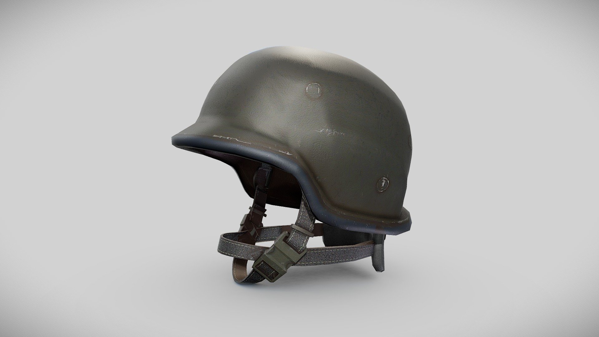 Military Helmet - 3D model by ArtGare 3d model