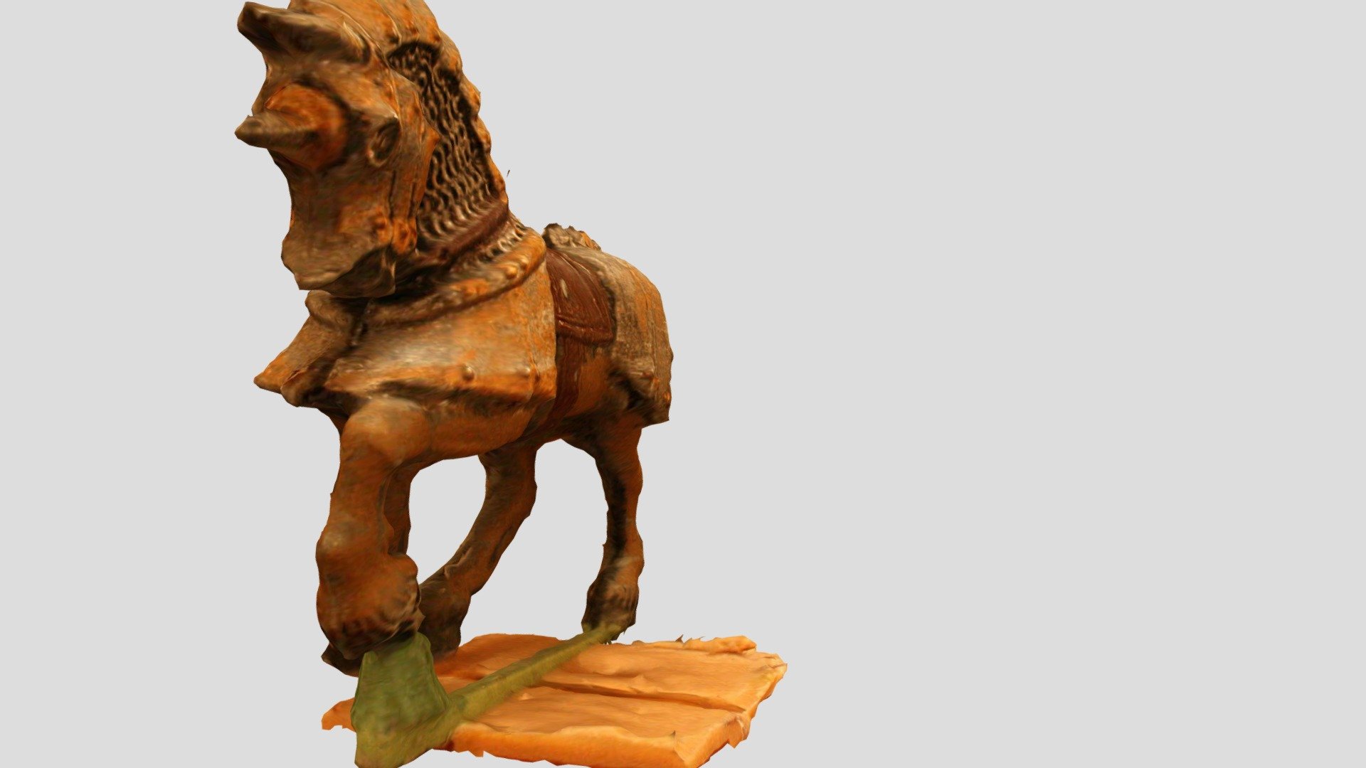 Sources

Miniature: Battle Masters
Photography &amp; Photogrammetry:  Chad Curran - Warhorse - Buy Royalty Free 3D model by Chad "Duke Blitzein" C (@chad_c) 3d model