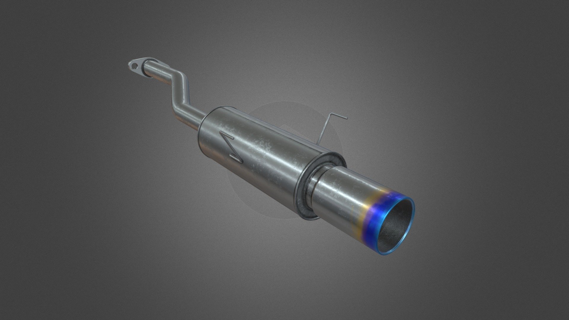 Titanium style exhaust / muffler / backbox for kitbashing. Suitable for race cars, street cars or whatever you like! Not based on any exhaust system; it may take some adjustments to fit your project model.

If you like what you see please consider liking and following my social feeds:

@pjscottartist

Thank you for looking 3d model