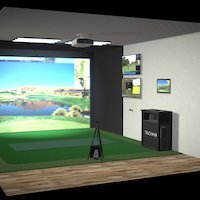 TrackMan Golf Simulator 