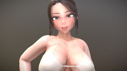 Yuki Rig , swimsuit, femalecharacter, mature, female