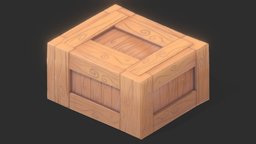 Cartoon Wood Box