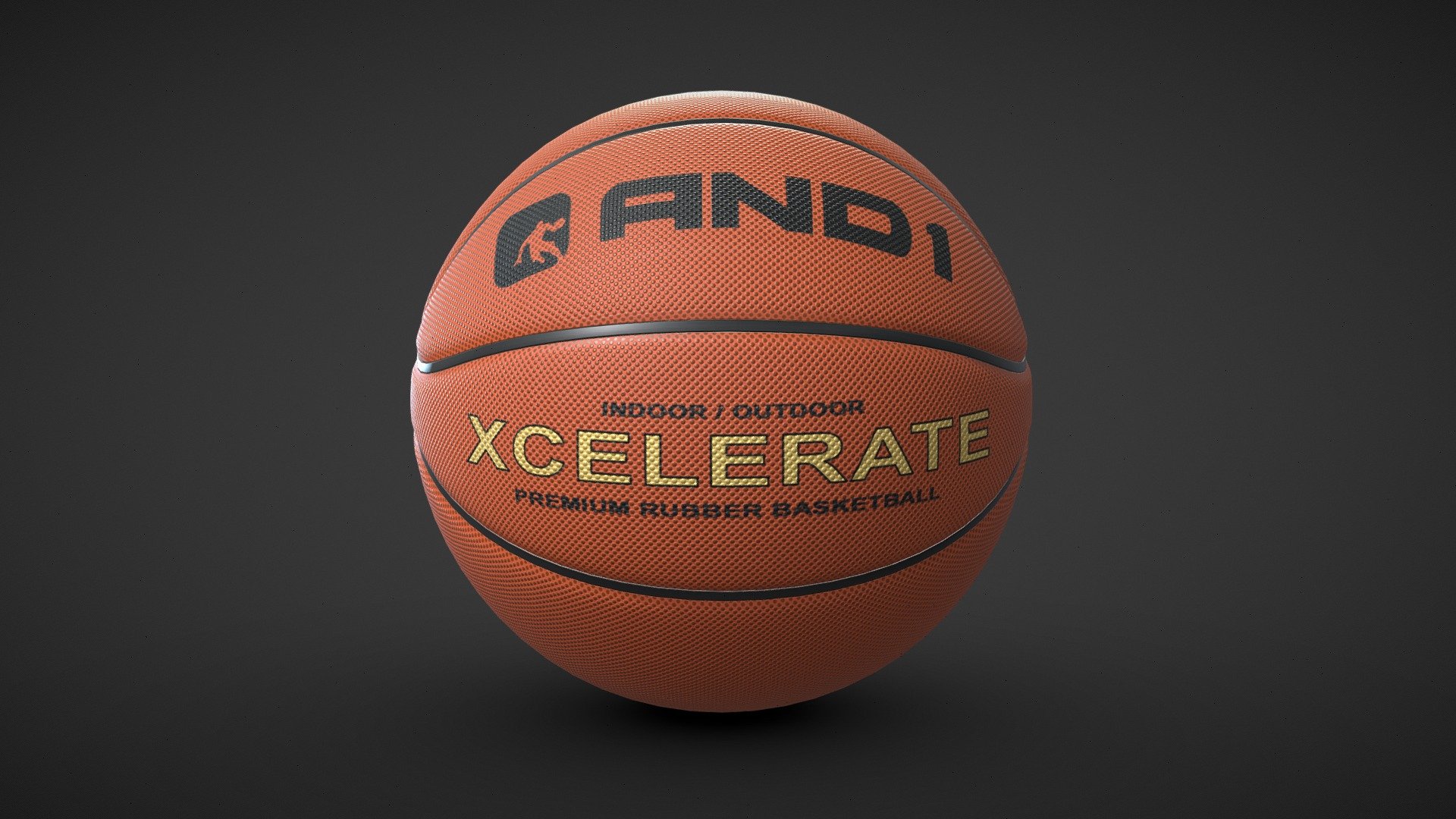 BASKETBALL AND1 XCELERATE - BASKETBALL AND1 XCELERATE - Download Free 3D model by Mikhail Kadilnikov (@MikhailKadilnikov) 3d model