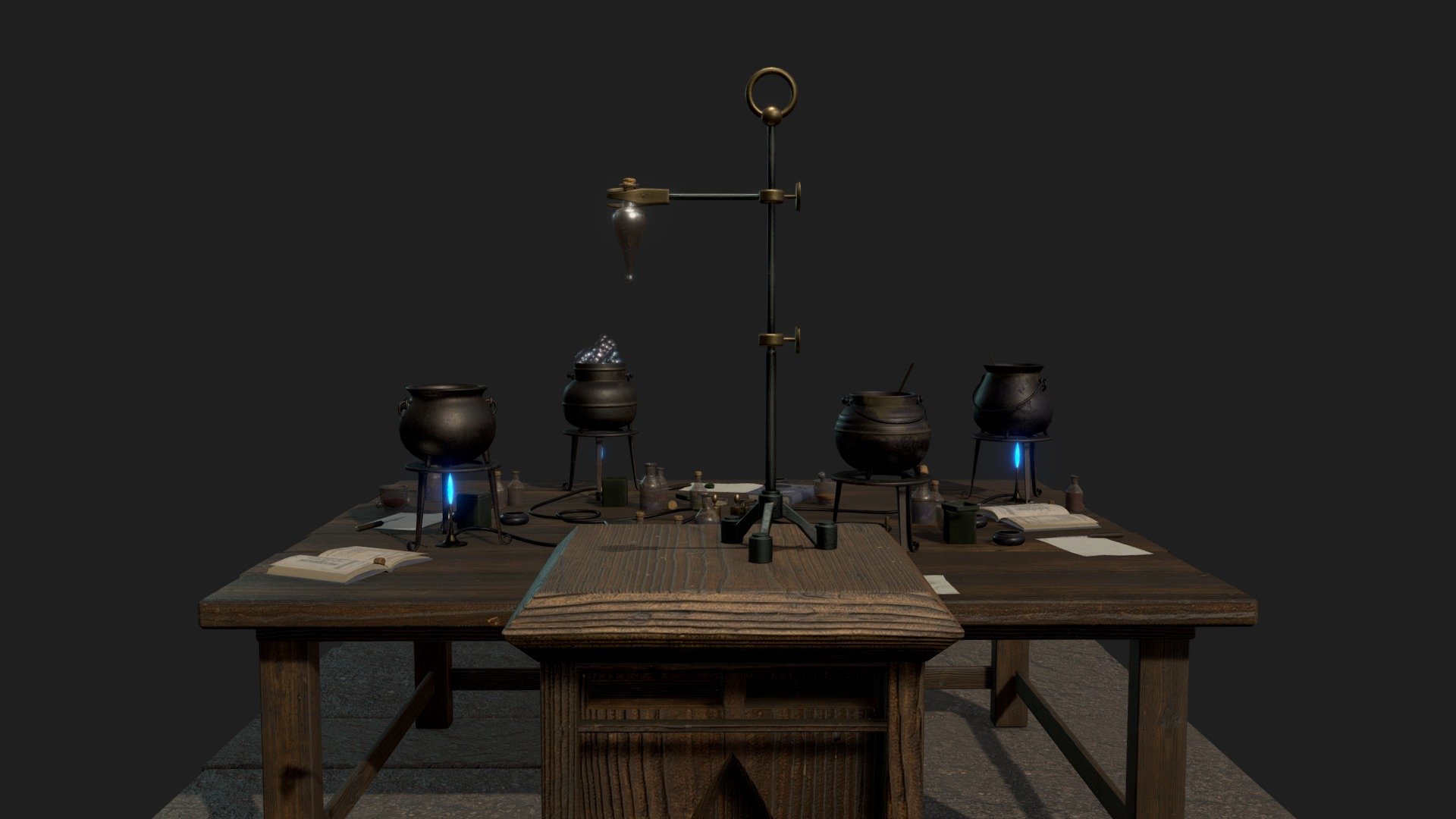 My first game-ready model. Thanks to XYZ School for learning and special thanks to my mentor Dmitry Kopeykin. 

Tris: 50 823 

“Yes. That. Well, that one, ladies and gentlemen, is a most curious little potion called Felix Felicis. I take it,” he turned, smiling, to look at Hermione, who had let out an audible gasp, “that you know what Felix Felicis does, Miss Granger?”
“It’s liquid luck,” said Hermione excitedly. “It makes you lucky!”
The whole class seemed to sit up a little straighter.