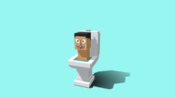 Skibidi Toilet toilet, cameraman, pixel-art, tvman, blockbench, skibidi, low-poly, minecraft, voxel, skibiditoilet, speakerman, skibidi-toilet, skibidi_toilet