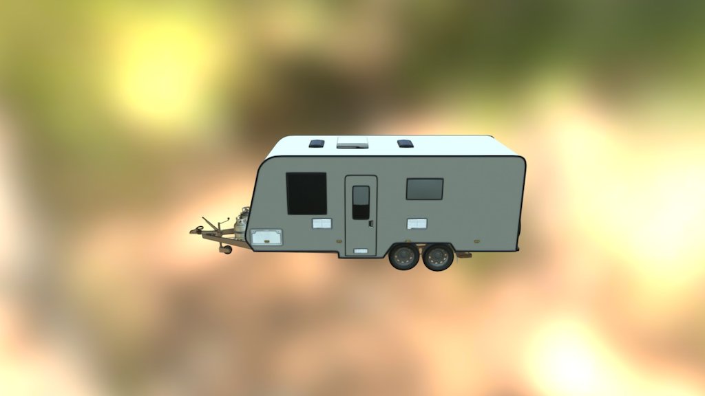 Caravan - 3D model by sollylabs 3d model