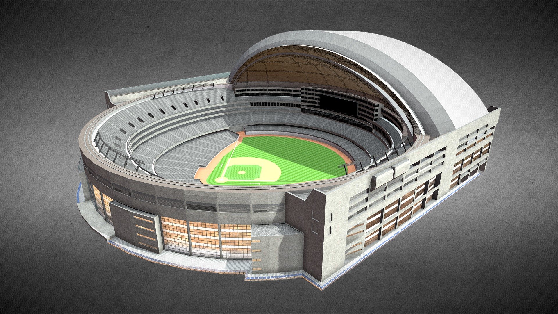 Rogers Center (For CitiesSkylines)

Model without logo &ldquo;Rogers Centre