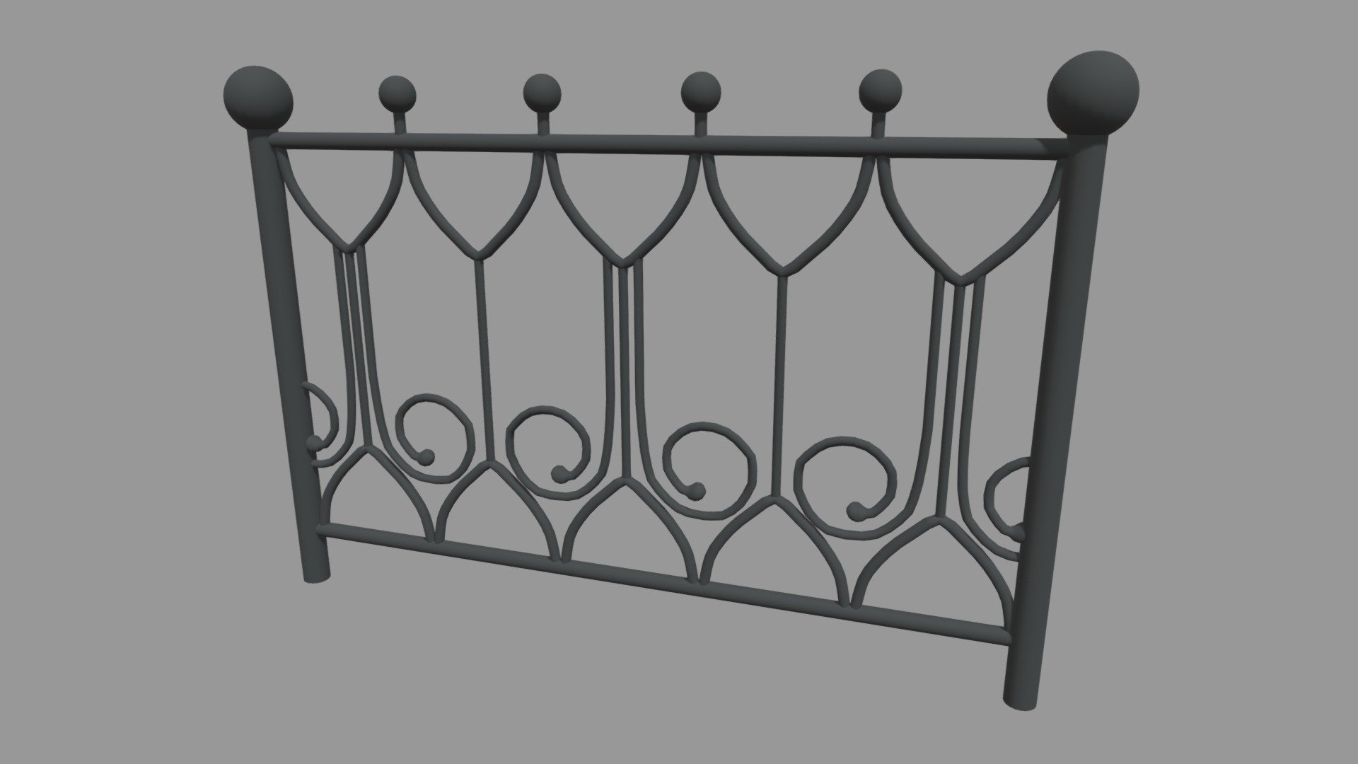 This model contains a Fence 012 based on real city fence which i modeled in Maya 2018. There is one unique material, a black material with one unique UV.

These models will be part of a huge city elements pack which will be added as a big pack and separately on my profile.

If you need any kind of help contact me, i will help you with everything i can. If you like the model please give me some feedback, I would appreciate it.

Don’t doubt on contacting me, i would be very happy to help. If you experience any kind of difficulties, be sure to contact me and i will help you. Sincerely Yours, ViperJr3D - Fence 012 - Buy Royalty Free 3D model by ViperJr3D 3d model