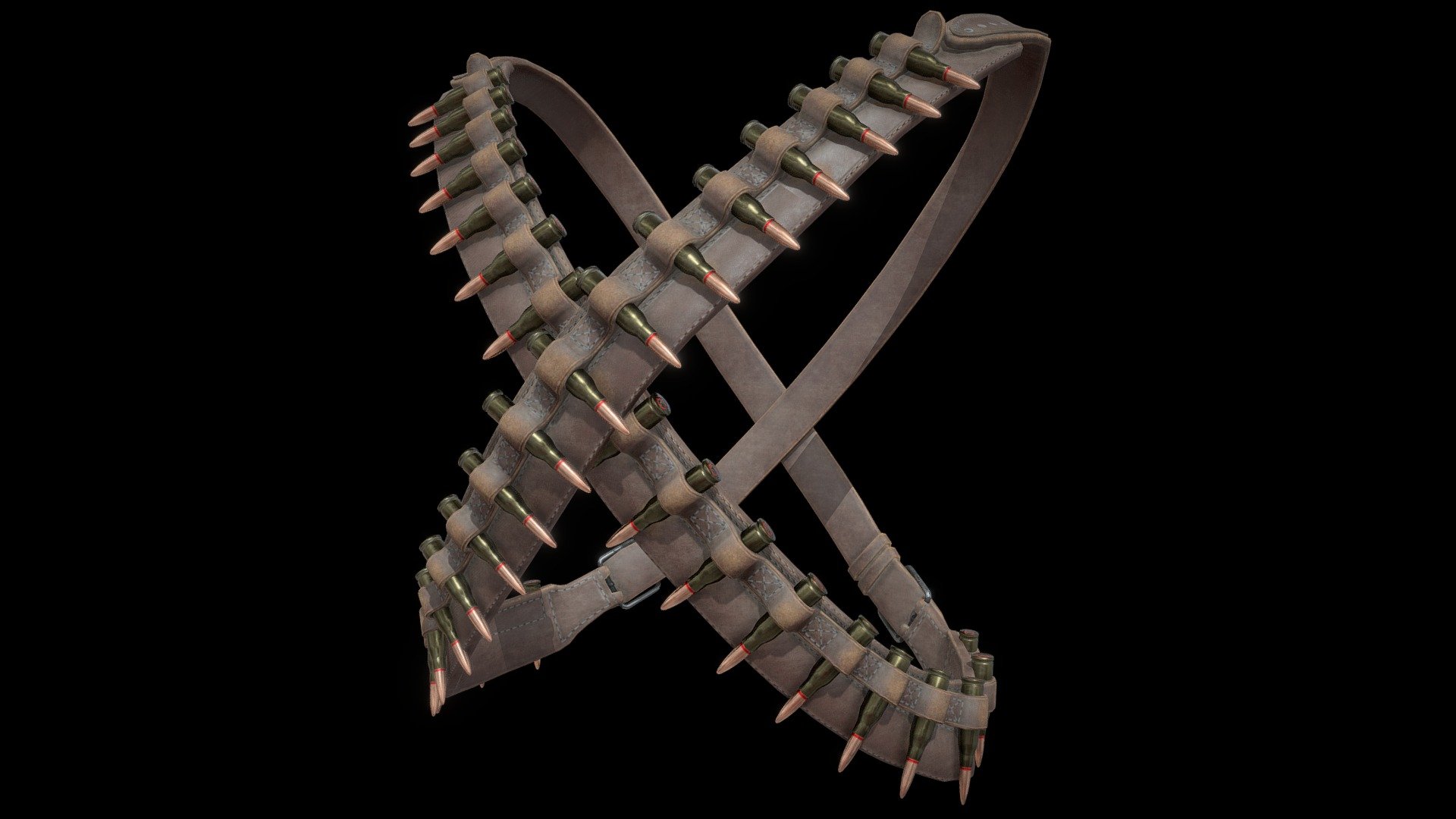 Commissioned job for cyberfrogsNFT project - Bandolier - 3D model by UnrealAssets.io (@metacaptain) 3d model