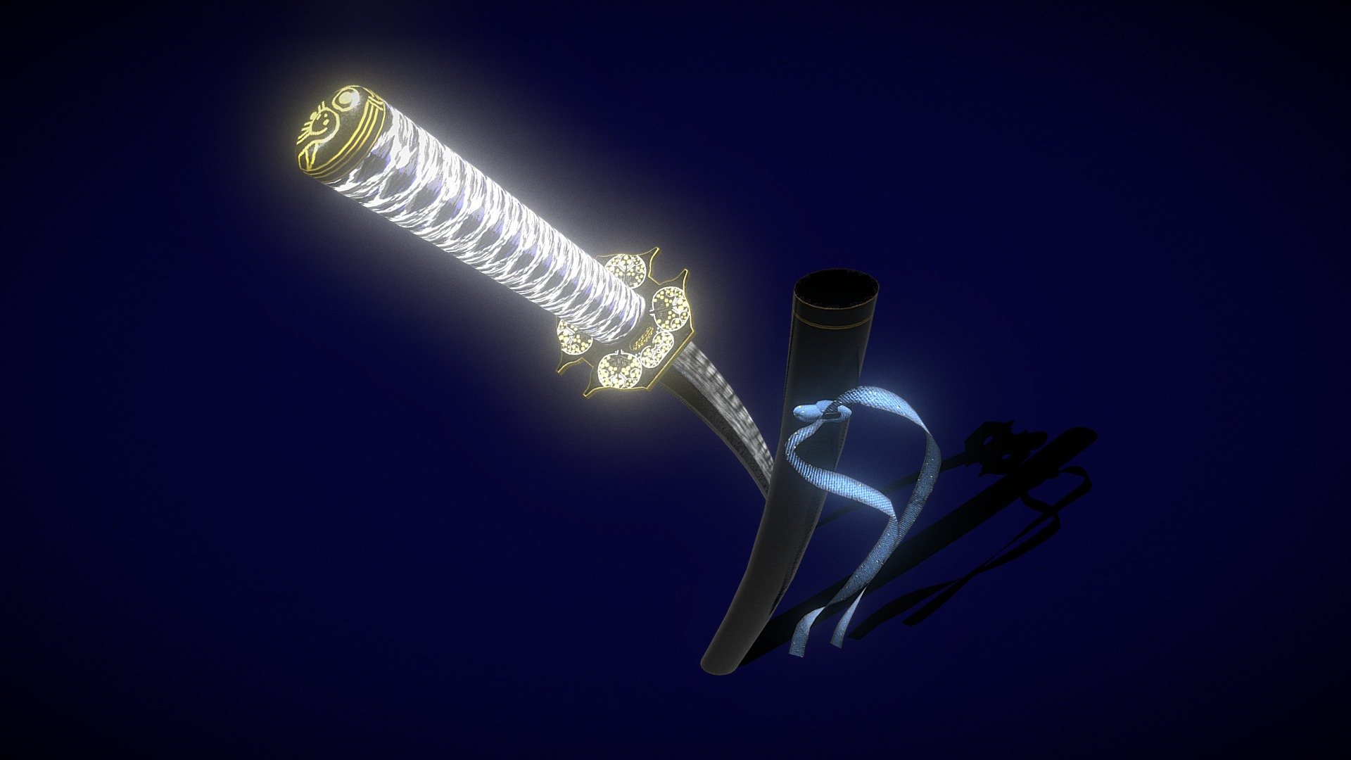 One of the legendary swords held by Sparda himself to seal the portal between the Human world and the Underworld.

Now, it belongs to his oldest son.

&ldquo;That day, if our positions were switched&hellip; Would our fates be different? Would I have your life, and you mine? Let's settle this&hellip; Dante.