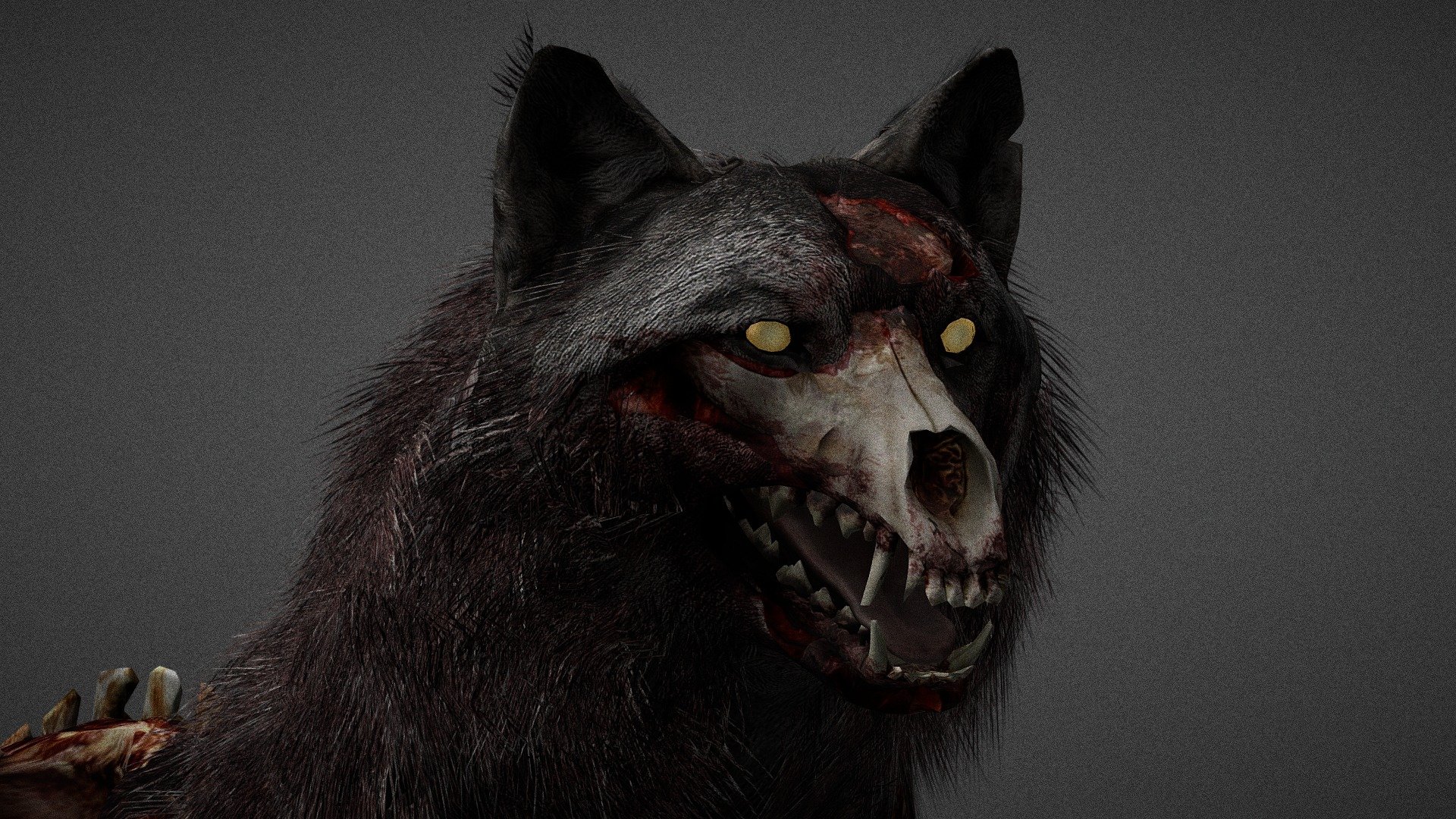 Not my model.

Адский пес - COD: Ghost's Hellhound - Download Free 3D model by Puppies4life (@MommyLongLegsFanBecauseYes) 3d model