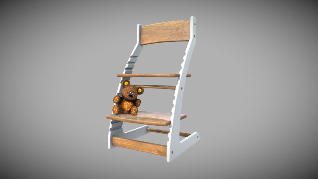 Baby Seat - Download Free 3D model by Francesco Coldesina (@topfrank2013) 3d model