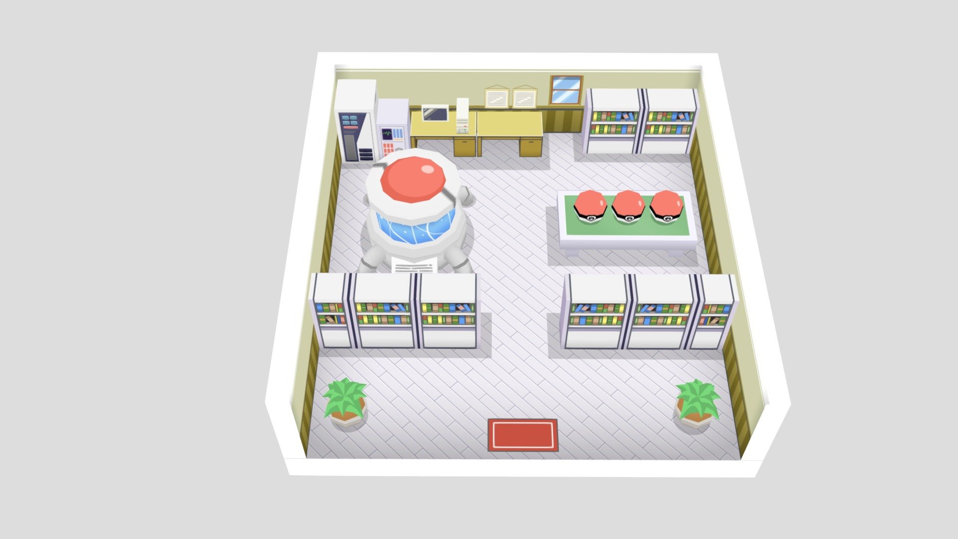 3D Prof.Oak Lab
This 3D scene can be used to make papercraft - Oak Lab - Download Free 3D model by QuangCao 3d model