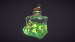 Clover magic potion