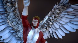 Angel from X-men xmen, toy, marvel, figure, comic, toys, hero, wings, angel, superhero, figurine, x-men, marvelcomics, archangel, collectibles, warren, defenders, zbrushsculpt, zbrush-sculpt, barruz3dstudent, xmenapocalypse, character, zbrush, sculpture