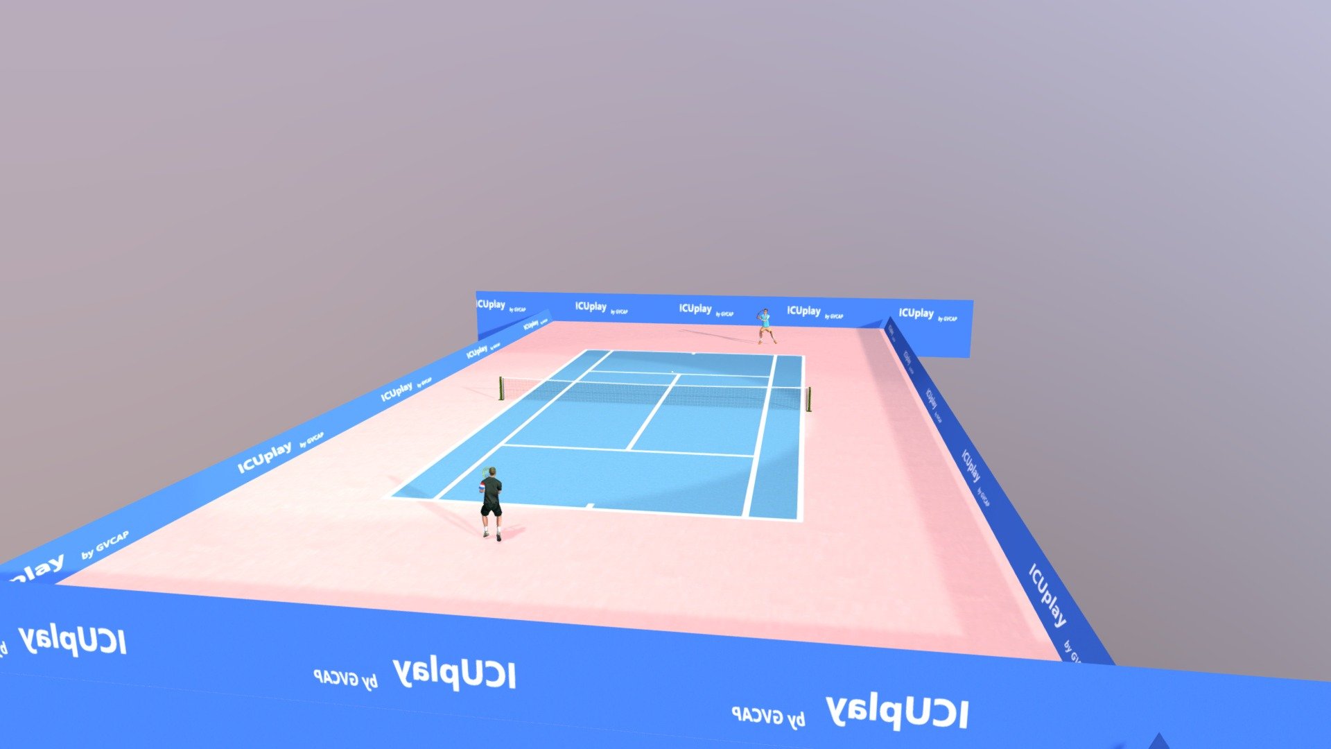 professionnal tennis - 3D model by gvcap 3d model