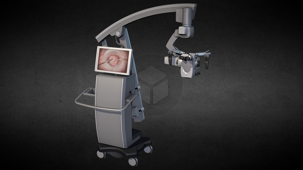 Large Operating Microscope Opmi Pentero 900 Buy this item, you can then: -link removed- - Large Operating Microscope 3DS - 3D model by Stubborn3d 3d model