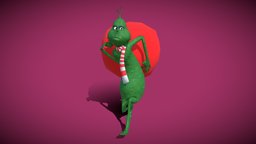 The Grinch Low Poly