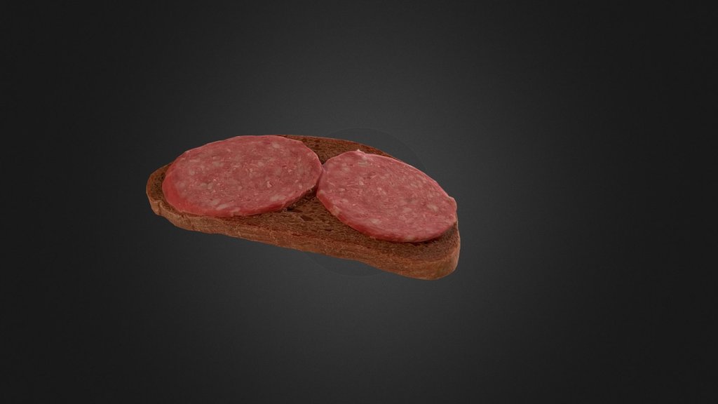 A sausage sandwich made by Alexey Gurzhiy for #foodscanchallenge
Made with a smartphone LG G5, Video 4K - A sausage sandwich - 3D model by the_fly 3d model