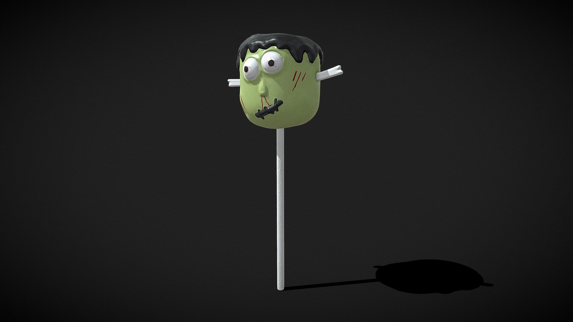 Frankenstein Cake Pop
VR / AR / Low-poly
PBR approved
Geometry Polygon mesh
Polygons 2,961
Vertices 2,964
Textures 4K PNG - Frankenstein Cake Pop - Buy Royalty Free 3D model by GetDeadEntertainment 3d model