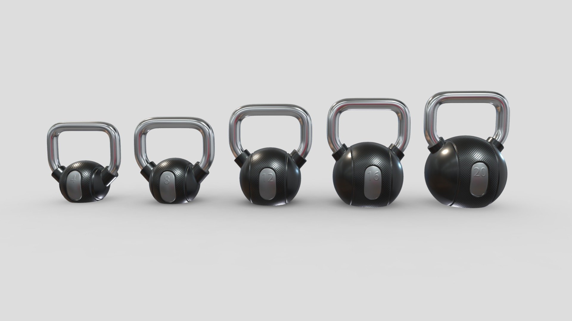 Hi, I'm Frezzy. I am leader of Cgivn studio. We are a team of talented artists working together since 2013.
If you want hire me to do 3d model please touch me at:cgivn.studio Thanks you! - Technogym Free Weight Kettlebells Set - Buy Royalty Free 3D model by Frezzy3D 3d model