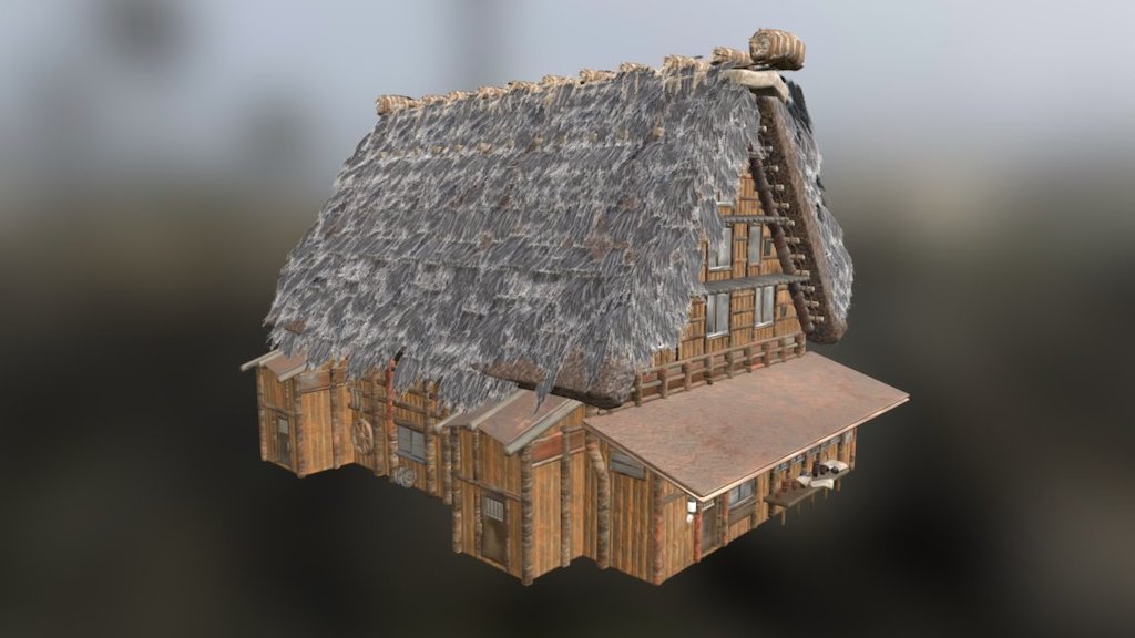 Half hand-painted, highly detailed, and rigged, this model is now available on Marketplaces.

Please leave a Like or a Comment if you like the model to help me bring you better products. Thank you! - Shirakawago Village Set House 4 - 3D model by Lokomotto (@THEOJANG) 3d model