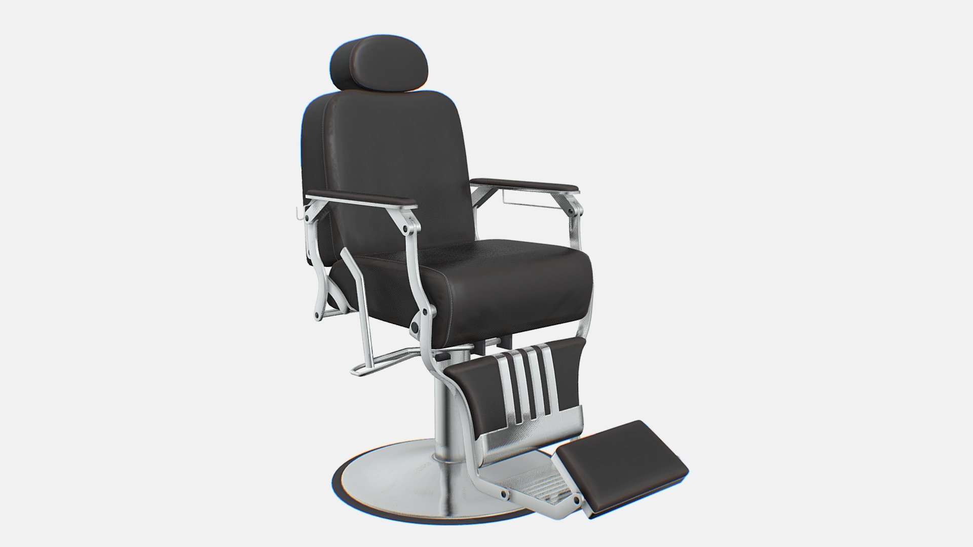 Leather Barber Chair, made in 2.80rc1, beauty rendered with Cycles and the other preview render (front,right,back view) is made with Eevee.




Recommended use :

Archviz, -Realtime Engine, -FPS





Technical Spec. :




UV 0 = pixel density 2000 px/m, overlapping (texture)



UV 1 = pixel density 1636.286 px/m, non-overlap (lightmaps)

Texture quality 4096 px (TIF.)

Texture maps metallic worfklow ; AmbientOcclusion, AmbientOcclusionMixed, BaseColor, Metalness, Roughness, NormalDirectx, NormalOpen-gl, Height.

Quads ( 16.373) Tris (2134)
 - Leather Barber Chair A1 - Buy Royalty Free 3D model by MozzarellaARC 3d model