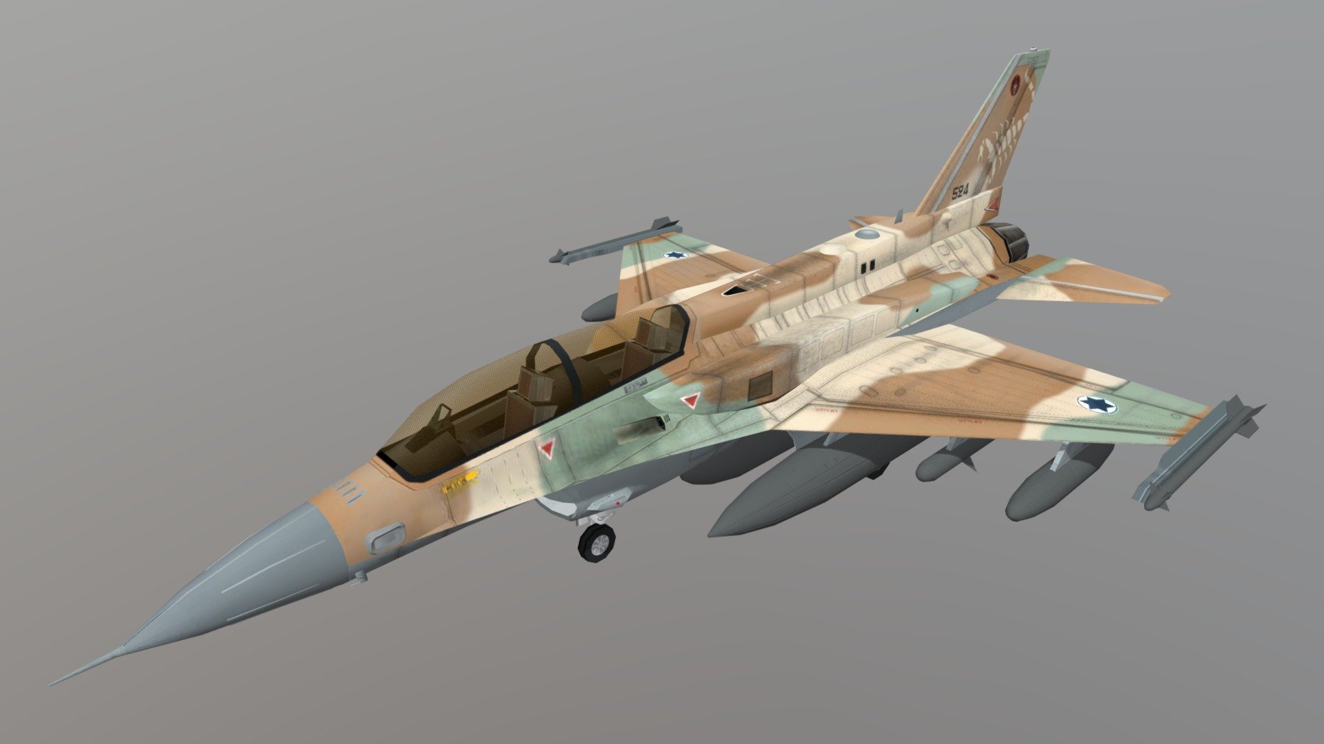 The F-16I is a two-seat variant of the Block 52 developed for the Israeli Defense Force – Air Force (IDF/AF). Israel issued a requirement in September 1997 and selected the F-16 in preference to the F-15I in July 1999. An initial &ldquo;Peace Marble V