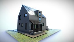 Smart5 room, modern, little, cottage, people, small, architect, fashion, plan, apartment, residence, vr, family, showcase, scandinavian, virtualreality, nordic, character, architecture, house, home, building, construction, space
