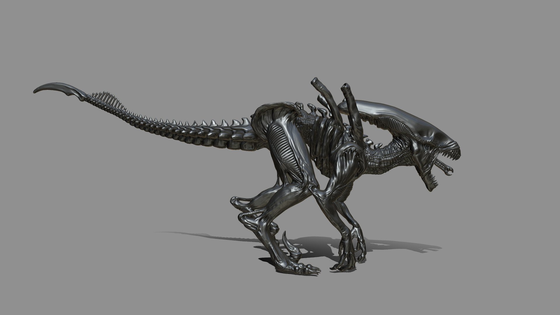 Xenomorph + Velociraptor
Old Model Ive decided to upload - Xenoraptor - Buy Royalty Free 3D model by OscarTrejo 3d model