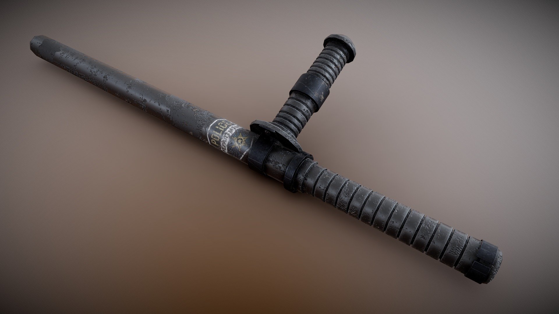 It's the Police baton! from Dying Light 2!
Will be turned into a mod for the VR game Blade &amp; Sorcery 3d model