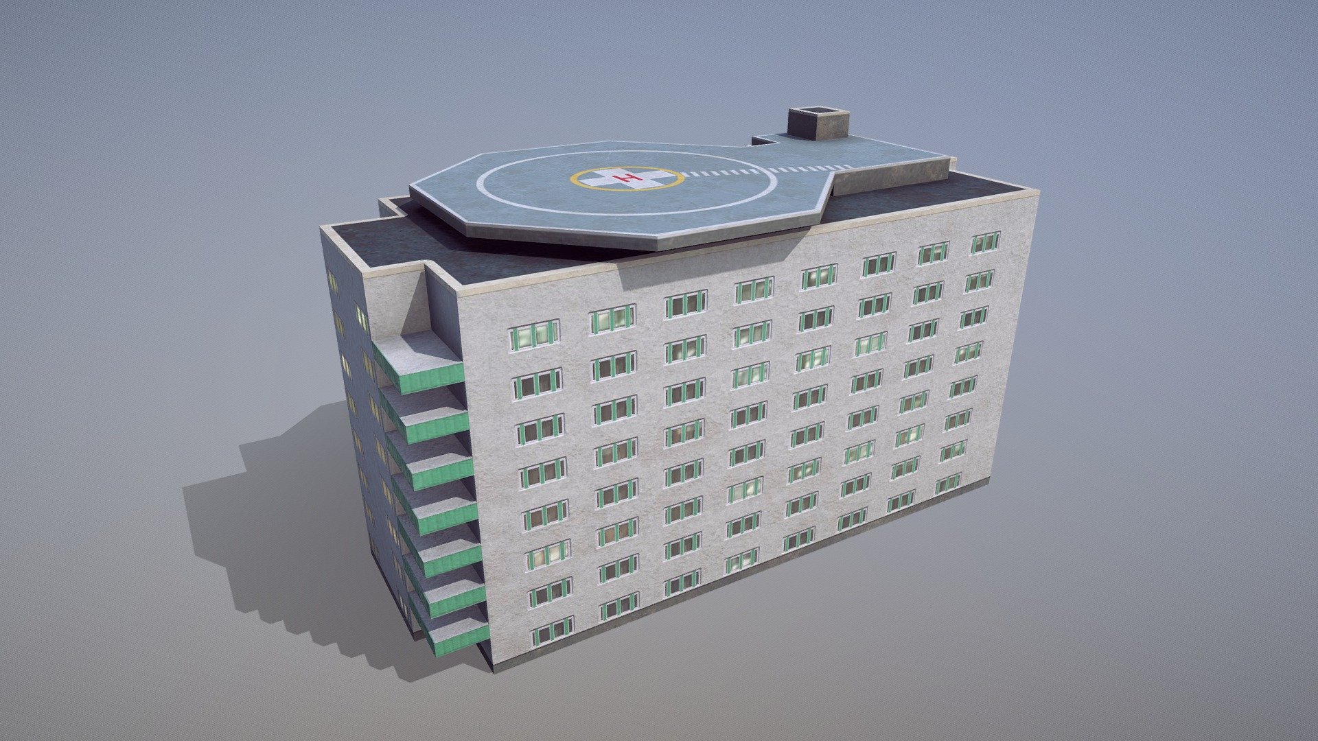 Arlanda Uppsala Hospital




LOD0 - (triangles 262) / (pssoints 167)

LOD1 - (triangles 142) / (points 124)

LOD2 - (triangles 46) / (points 35)

Low-poly 3D model Building with LODs




Textures for PBR shader (Albedo, AmbietOcclusion, Gloss, Specular, NormalMap, Emission) they may be used with Unity3D, Unreal Engine. 

All pictures (previews) REALTIME rendering

Textures for NIGHT

Textures for SUMMER and WINTER


Сontains 3 LODs




Textures:




Arlanda_Uppsala_Hospital_Albedo.png           - 2048x2048

Arlanda_Uppsala_Hospital_AmbietOcclusion.png      - 2048x2048

Arlanda_Uppsala_Hospital_Gloss.png            - 2048x2048

Arlanda_Uppsala_Hospital_Specular.png         - 2048x2048

Arlanda_Uppsala_Hospital_NormalMap.png        - 2048x2048 


Arlanda_Uppsala_Hospital_Emission.png         - 2048x2048




Pack for WINTER   





If you have questions about my models or need any kind of help, feel free to contact me and i'll do my best to help you 3d model