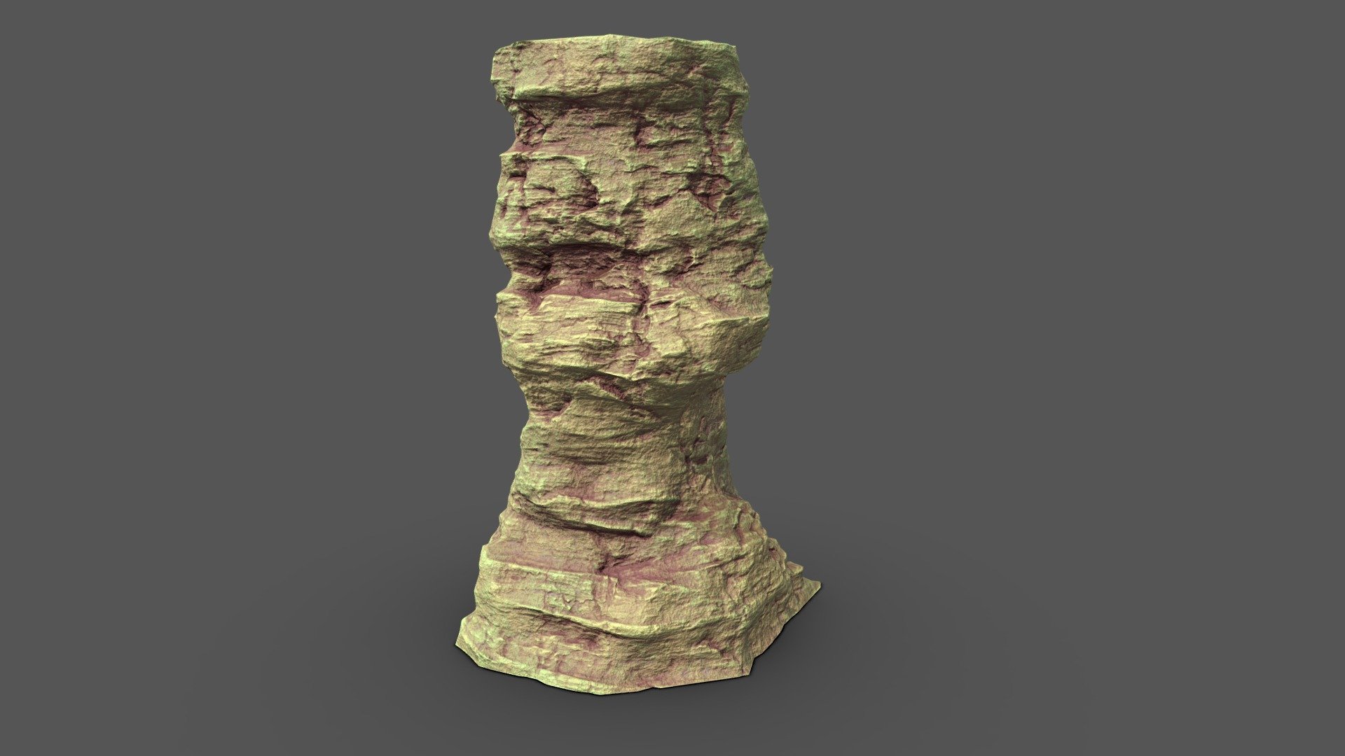 Desert Cliff low poly

Topology: Tris

Polygon count: 9722

Vertices count: 4888

Textures: Diffuse, Normal, Specular, Glossiness, Emissive, Height, Ambient Occlusion ( all in 4k resolution)

UV mapped with non-overlapping

All files are zipped in one folder. Contains 3 file formats obj, blend &amp; fbx

Useful for games, renders, background scenes and other graphical projects 3d model