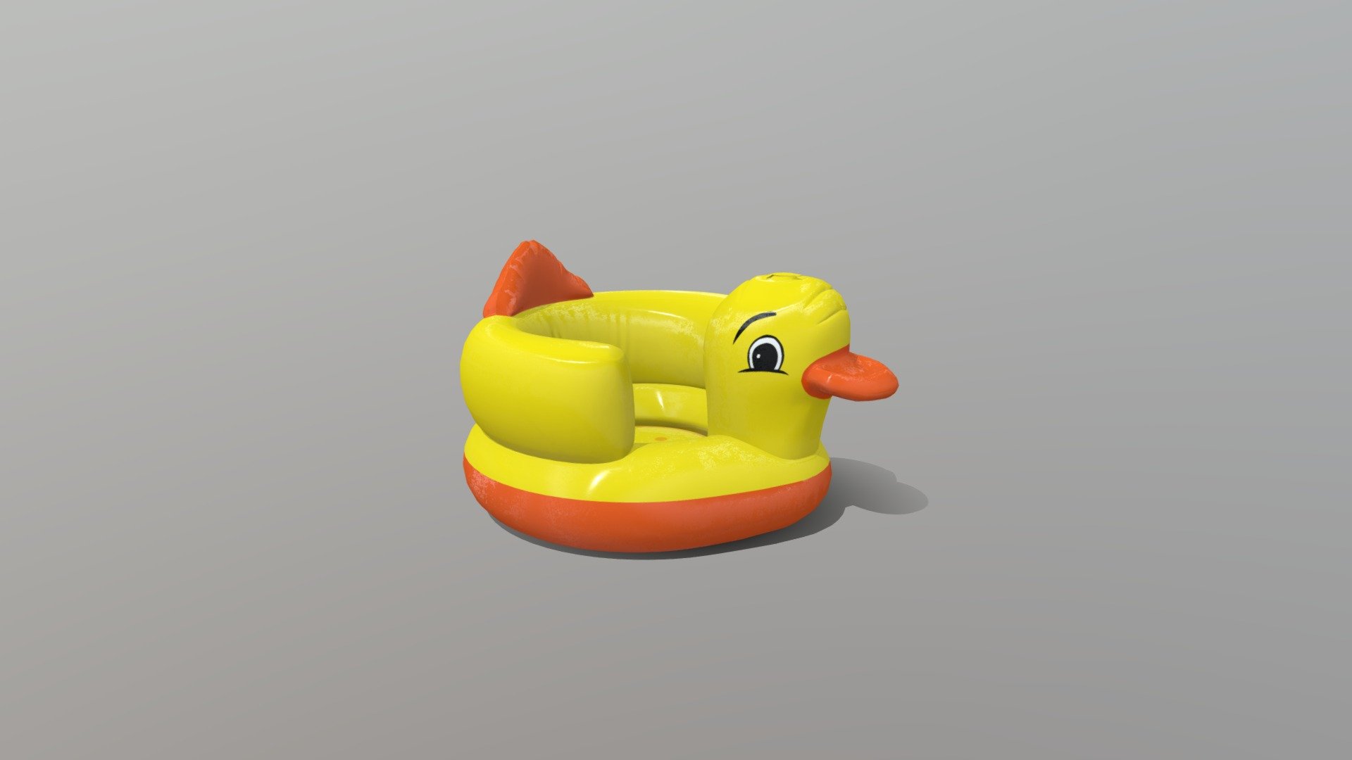 this is PBR low poly 3D model Inflatable horse Toys for Kids playing, can used on Augmented Reality and Virtual Reality

included : 4K Textures FBX ( and texture ) OBJ ( And texture ) and 3ds

Albedo
Metalness
Roughness
Ambient occlusion
Normal map
Opacity

Poly = 3.699 Tris = 7.026 - Inflatable Duck - 3D model by prase 3d model