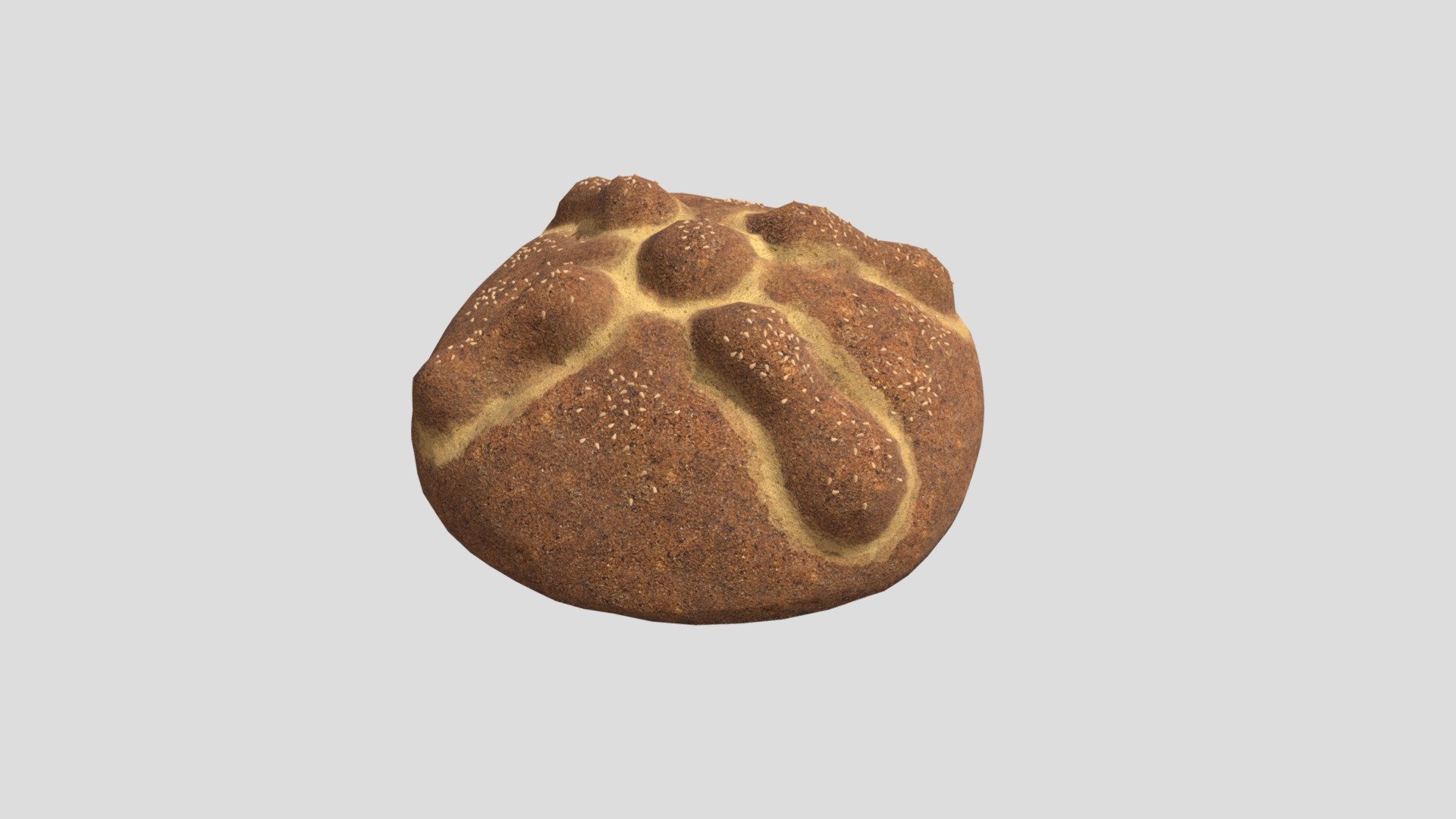 Pan de muerto - Download Free 3D model by gatoperdido 3d model