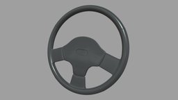 Steering Wheel Car 02 automobile, wheel, leather, armchair, toy, printing, rally, driving, speed, steering, part, printable, hobby, steering-wheel, vehicle, racing, car, sport, concept, vehicle-part