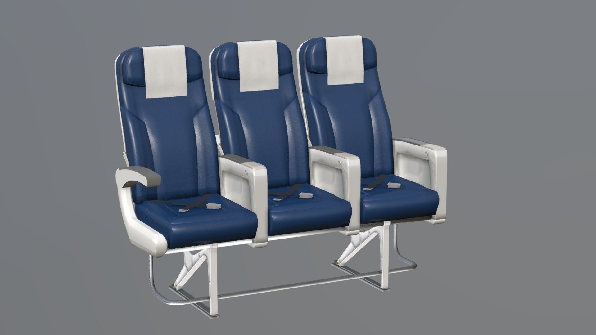 Airplane Chair V3 is a high quality model to add more details and realism to your rendering projects. Fully detailed, textured model. Detailed enough for close-up renders.

Features: - Model resolutions are optimized for polygon efficiencymesh smooth function can be used to increase mesh resolution if necessary) 3d model