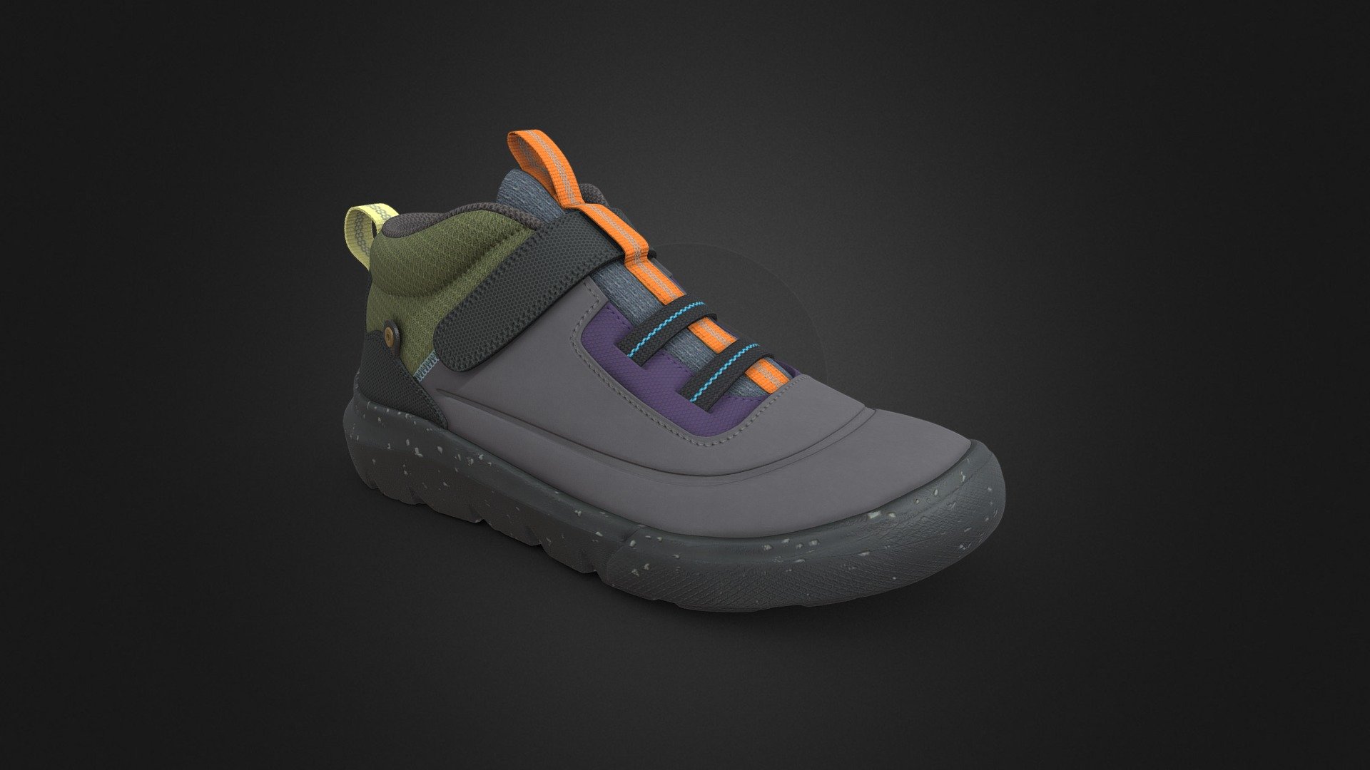 High Definition 3D Shoes Scan converted to Optimized Quad Mesh with PBR Texture for WebAR, AR/VR, Rendering, Animation - Skyline Shoes - 3D model by Sonic Render (@cgbug) 3d model