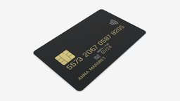 Credit debit card 02 credit, money, card, shopping, electronic, business, currency, bank, retail, finance, buy, payment, commerce, pay, debit, account, 3d, pbr, plastic