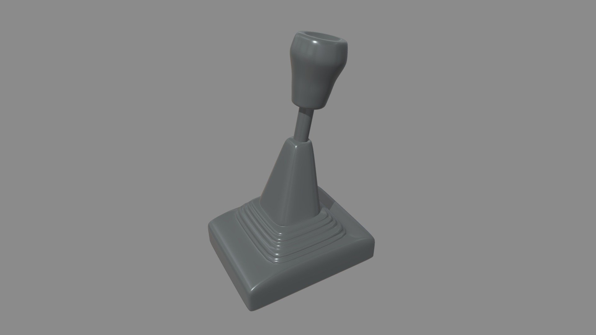 This model contains a Gear Lever 04 based on a real stylized car gear lever from a sport car which i modeled in Maya 2018. This model is perfect to create a new great scene with different car pieces or part of a car model. I got a lot of different Car Seats, Car Spoiler and Car Parts on my profile.

The model is ready as one unique part and ready for being a great CGI model and also a 3D printable model, i will add the STL model, tested for 3D printing in Ultimaker Cura. I uploaded the model in .mb ,blend, .stl, .obj and .fbx. If you need any other file tell me.

If you need any kind of help contact me, i will help you with everything i can. If you like the model please give me some feedback, I would appreciate it.

Don’t doubt on contacting me, i would be very happy to help. If you experience any kind of difficulties, be sure to contact me and i will help you. Sincerely Yours, ViperJr3D - Gear Lever 04 - Buy Royalty Free 3D model by ViperJr3D 3d model