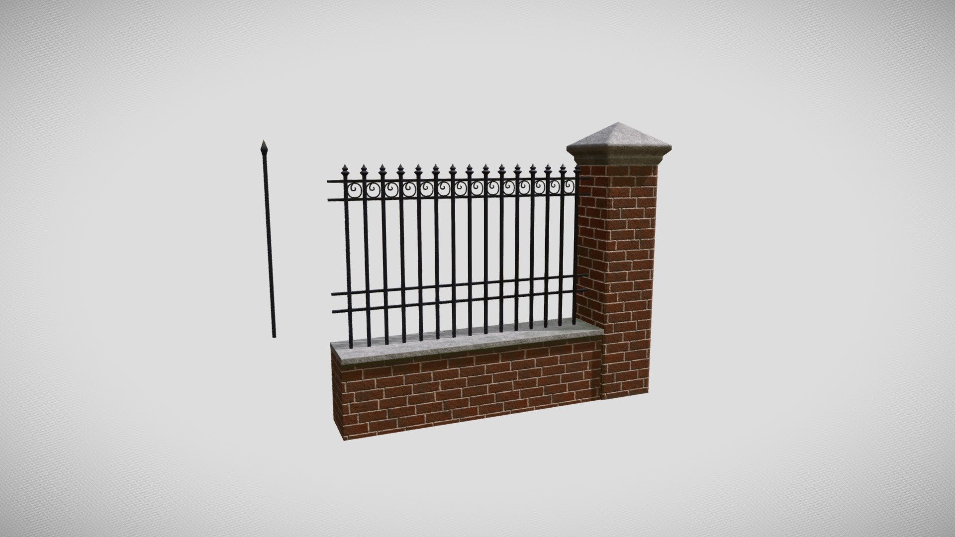 You can make a few variation fence 3d model