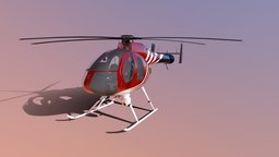 MD 520N NOTAR Helicopter