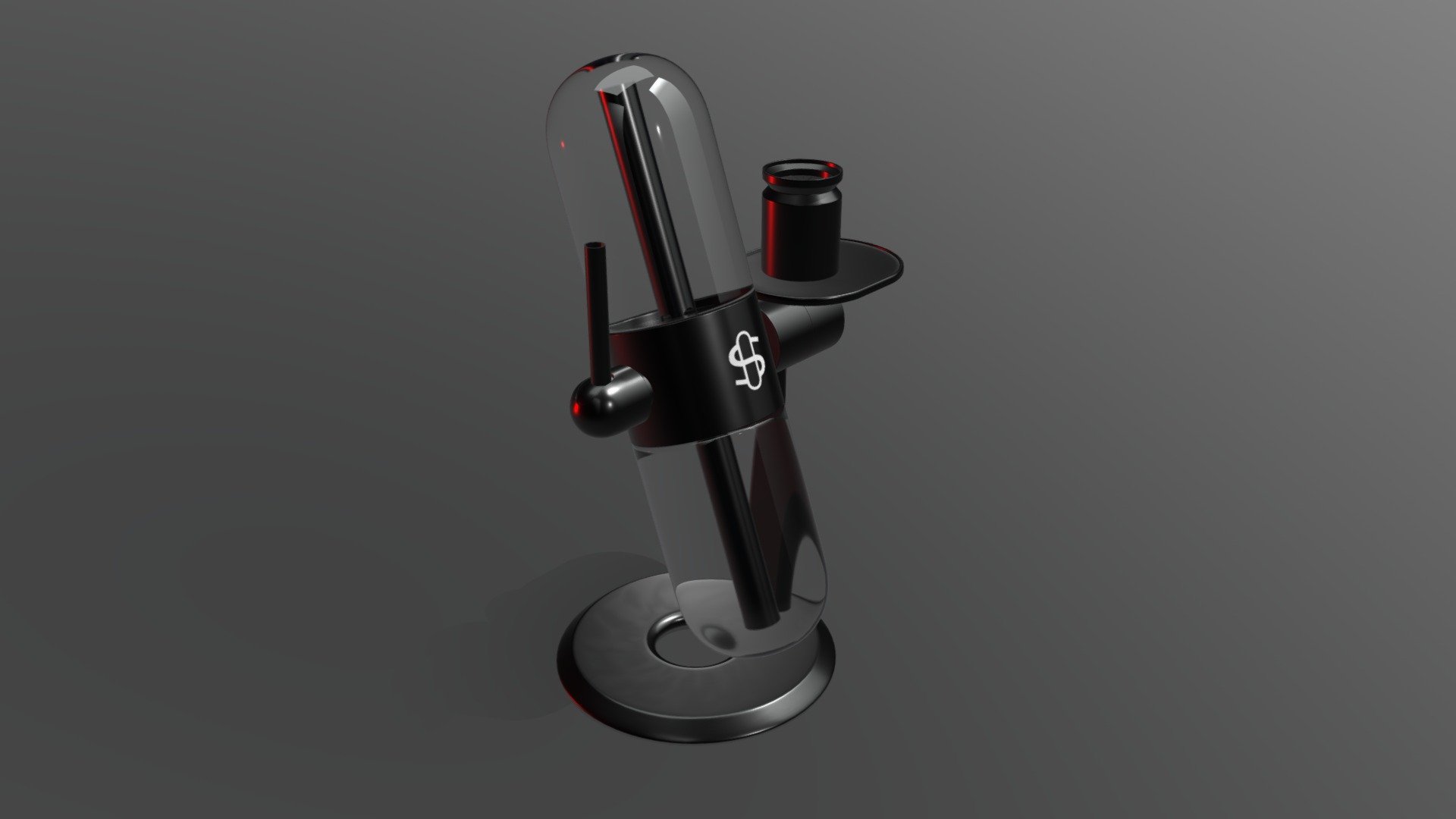 Stundenglass Gravity Bong - 3D model by DEN ABRAMOV (@danone0) 3d model