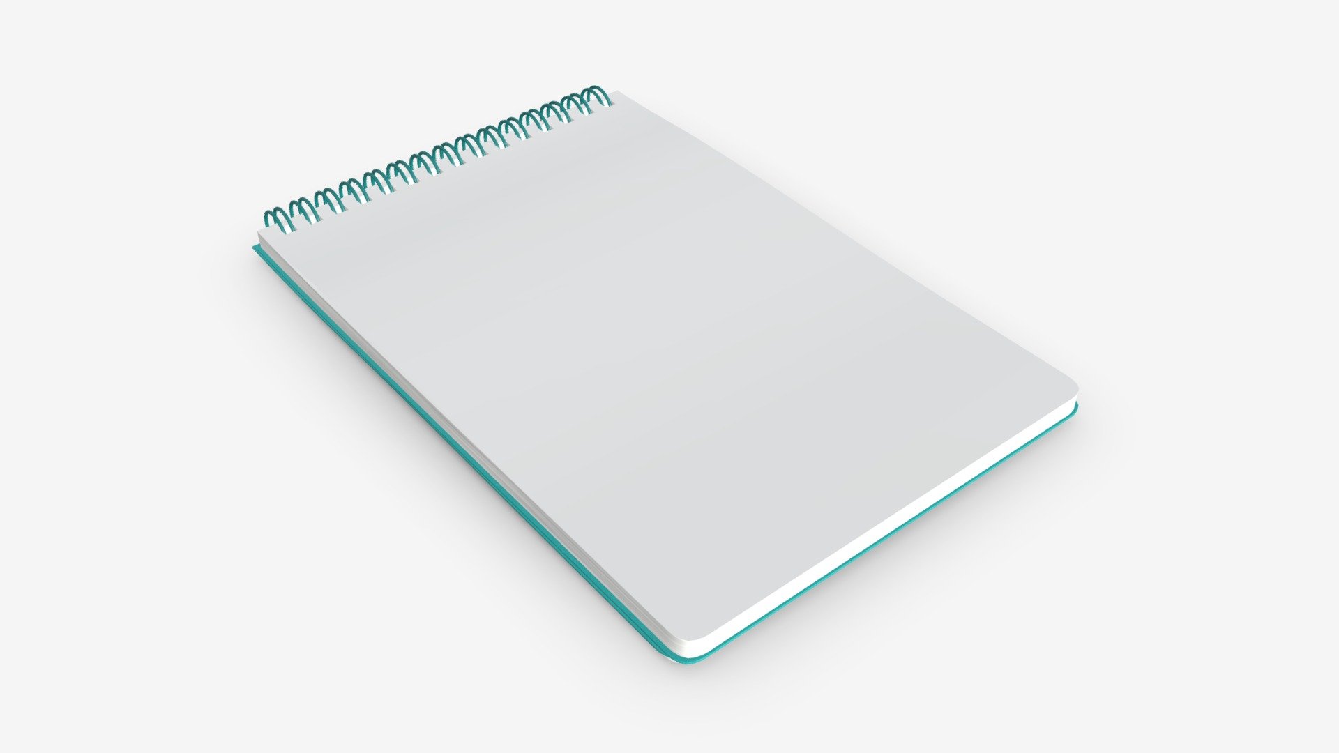 Spiral sketchbook 06 - Buy Royalty Free 3D model by HQ3DMOD (@AivisAstics) 3d model