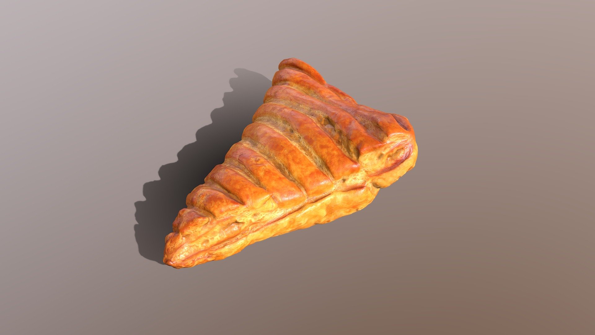 3D scan of a delicious crispy Apple Turnover which is made by CAKESBURG Online Premium Cake Shop in UK.

Textures 4096*4096px PBR photoscan-based materials Base Color, Normal Map, Roughness) - Apple Turnover - Buy Royalty Free 3D model by Cakesburg Premium 3D Cake Shop (@Viscom_Cakesburg) 3d model