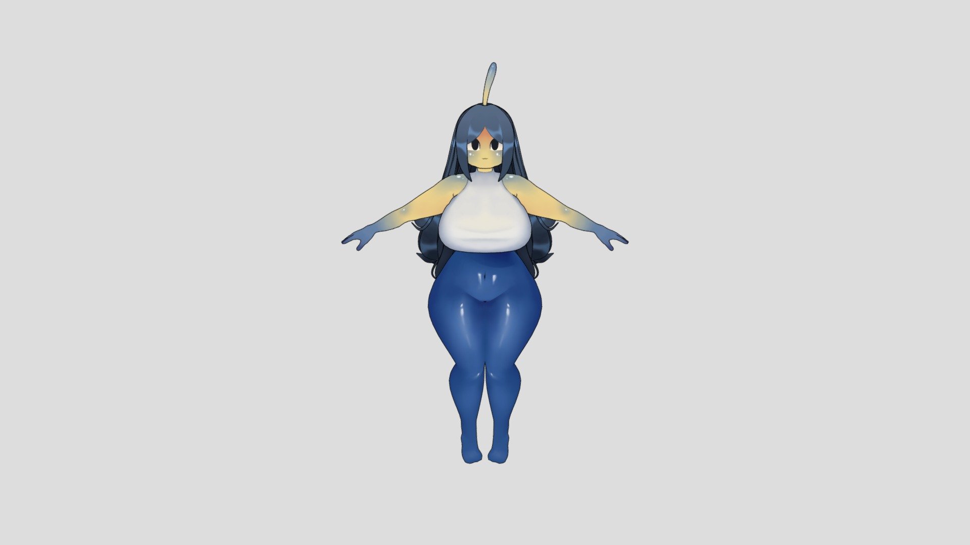 3D model commission for VRChat - Polse - 3D model by Carly.Simmons 3d model