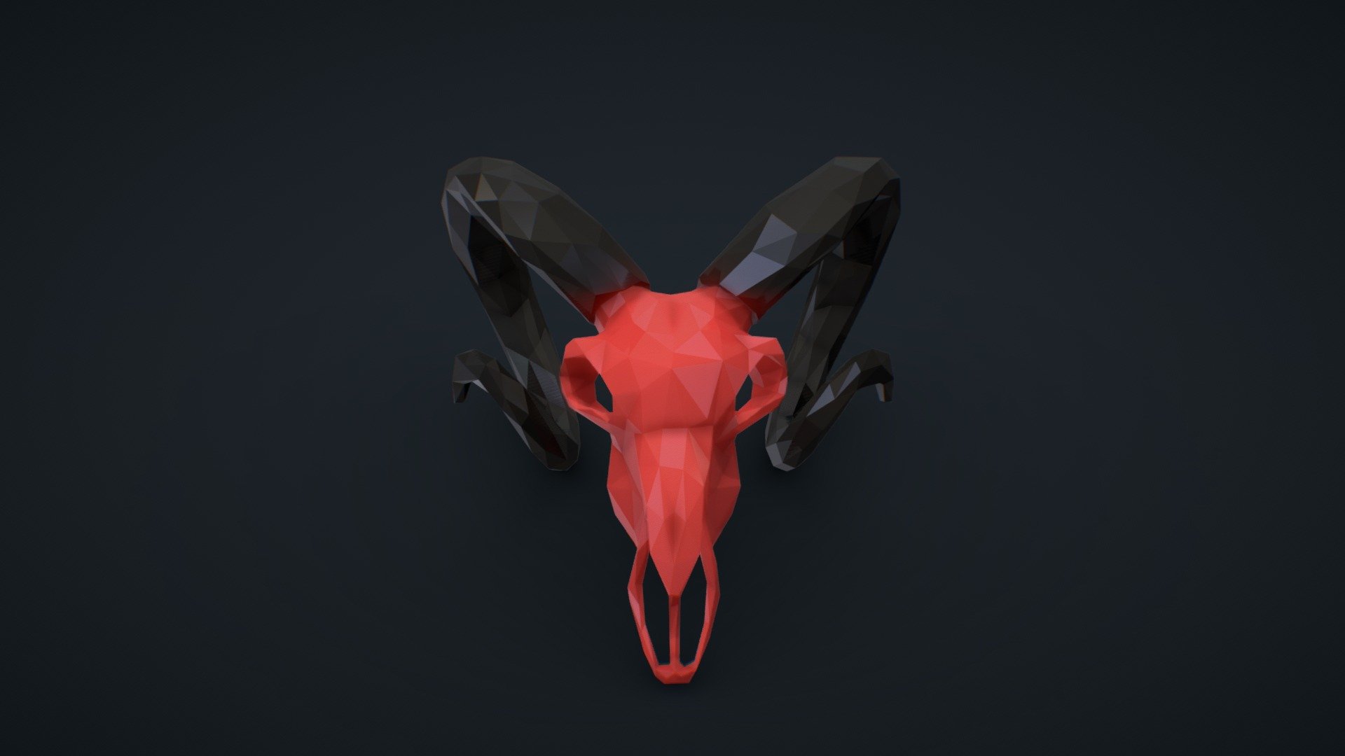 Skull of Goat - Skull of Goat 3D 💀 - Buy Royalty Free 3D model by tkkjee ​🥀 (@tkkjee) 3d model