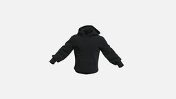 t shirt hoodie 3d model
