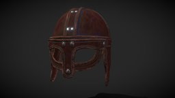 Thief Helmet armor, warrior, medieval, unreal, freelancer, thief, commission, realistic, argame, pbr, gameart, helmet, stylized, fantasy, noai, arrpg, fameartist